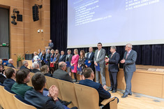 Wręczenie nagród Rektora Politechniki Rzeszowskiej dla nauczycieli akademickich, fot. A. Surowiec