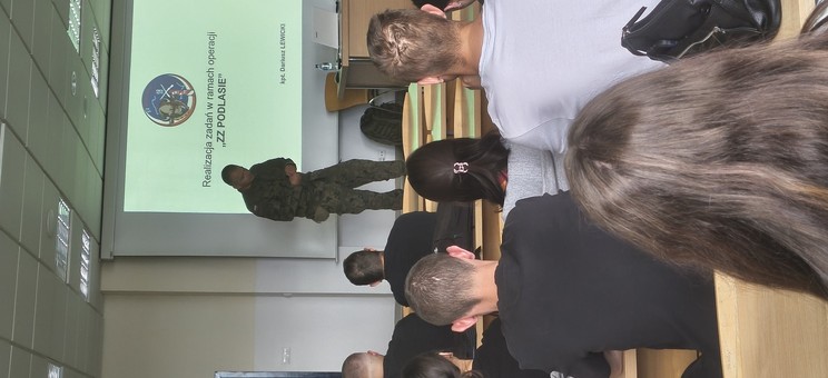 Wykłady dla studentów Wydziału Zarządzania kierunku bezpieczeństwo wewnętrzne 